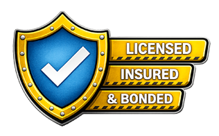 Licensed, Insured & Bonded
